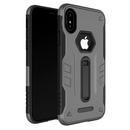 Rugged Phone Case for iPhone X with Kickstand by LJGDeals