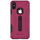 Rugged Phone Case for iPhone X with Kickstand by LJGDeals