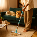 Pet Hair Removal Rake with Telescopic Rod for Home by LJGDeals