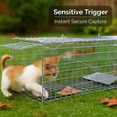 Cat Trap Cage: Humane Live Trap with Release by LJGDeals