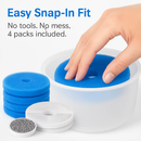 4-Pack Filter Set for Pet Water Fountain by LJGDeals