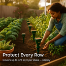 Solar Powered Mole Repellent for Outdoor Gardens and Yards by LJGDeals