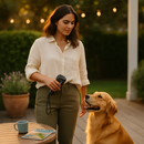 Ultrasonic Bark Deterrent for Dogs with LED Light by LJGDeals