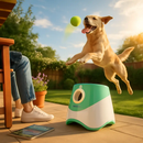 Automatic Dog Ball Launcher with 6 Balls by LJGDeals