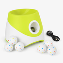 Automatic Dog Ball Launcher Rechargeable Interactive Pet Ball Thrower for Small Medium Dogs Interactive Dog Fetch Toy with 3 Adjustable Distance Setti by LJGDeals