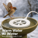Bird Bath Heater for Outdoors with Thermostat by LJGDeals