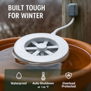 Bird Bath Heater for Outdoors with Thermostat by LJGDeals