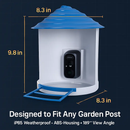 Smart Bird Feeder with Solar Powered Camera by LJGDeals