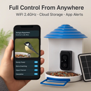 Smart Bird Feeder with Solar Powered Camera by LJGDeals
