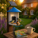 Smart Bird Feeder with Solar Powered Camera by LJGDeals