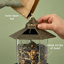 Hanging Gazebo Wild Bird Feeder in Garden, Patio, Yard by LJGDeals