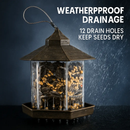 Hanging Gazebo Wild Bird Feeder in Garden, Patio, Yard by LJGDeals