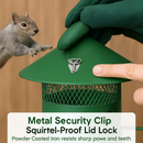 Wild Bird Feeder Squirrel-Proof Metal Seed Feeder by LJGDeals