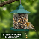 Hanging Gazebo Wild Bird Feeder in Garden, Patio, Yard by LJGDeals