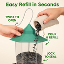 Hanging Gazebo Wild Bird Feeder in Garden, Patio, Yard by LJGDeals