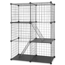 Cat Playpen Cage - Multi-Tier Indoor Cat House by LJGDeals
