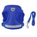 Pet Mesh Harness and Leash Set with Reflective Chest Strap by LJGDeals