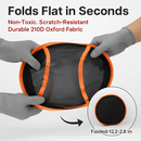 Foldable Pet Play Tent with Tunnel for Indoor or Outdoor Use by LJGDeals