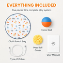 Motion Activated Interactive Cat Toy Ball for Indoor Cats by LJGDeals