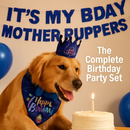 Dog Birthday Bandana Hat Set for Cute Pet Party by LJGDeals
