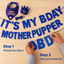 Dog Birthday Bandana Hat Set for Cute Pet Party by LJGDeals