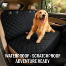 Dog Car Seat Cover for Cars with Back Seat Belt by LJGDeals