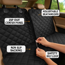 Dog Car Seat Cover for Cars with Back Seat Belt by LJGDeals