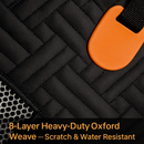 Dog Car Seat Cover for Back Seat - Waterproof Oxford Hammock by LJGDeals