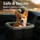 Small Dog Car Seat with Harness for Safe Travel by LJGDeals