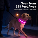 LED Dog Collar: Safety Light for Night Walks by LJGDeals