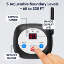 Wireless GPS Dog Fence System with Collar Receiver by LJGDeals