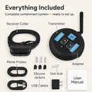 Wireless Electric Dog Fence System and Training Collar by LJGDeals