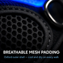 Light Up Dog Harness with Rechargeable LED Lights and Handle by LJGDeals