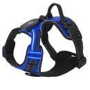 Light Up Dog Harness with Rechargeable LED Lights and Handle by LJGDeals