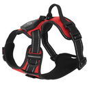 Light Up Dog Harness with Rechargeable LED Lights and Handle by LJGDeals