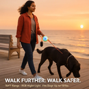 Retractable Dog Leash with LED Light and RGB Glow by LJGDeals