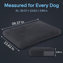 Dog Bed Soft Plush Cushion for Cozy Warm Pets