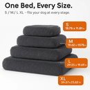 Dog Bed Soft Plush Cushion for Cozy Warm Pets