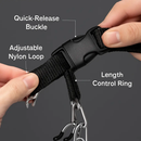 Adjustable Dog Choke Collar for Training - Safe Pinch Fit by LJGDeals