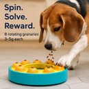 Dog Puzzle Food Feeder Slow Feeding Bowl Interactive Toy Dog Treat Dispensing Toy for IQ Training Mental Enrichment For Small Medium Large Dog Cat by LJGDeals