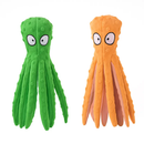 Squeaky Plush Octopus Dog Toy - No-Stuffing Chew Toy by LJGDeals