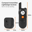 Dog Training Collar IP65 Waterproof with 3 Channels by LJGDeals