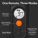 Dog Training Collar IP65 Waterproof with 3 Channels by LJGDeals