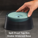 Spill-Proof Slow Water Dog Cat Bowl for Pets by LJGDeals