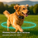 Dog GPS Fence Tracker Wireless Boundary Collar by LJGDeals