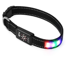 Light Up Dog Collar with LED Night Safety Colors by LJGDeals