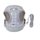 Pet Mesh Harness and Leash Set with Reflective Chest Strap by LJGDeals