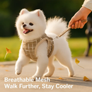 Pet Mesh Harness and Leash Set with Reflective Chest Strap by LJGDeals