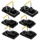 6Packs Mouse Traps Reusable Rat Rodent Killer Effective Pest Control Mouse Catcher Mice Snap Kill Trap by LJGDeals