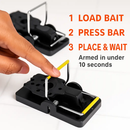 6Packs Mouse Traps Reusable Rat Rodent Killer Effective Pest Control Mouse Catcher Mice Snap Kill Trap by LJGDeals